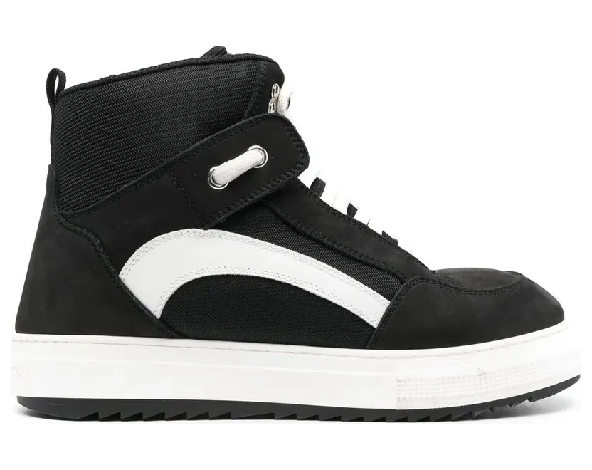 DSQUARED2 Zweifarbige High-Top-Sneakers “Black” (SNM028809706229)