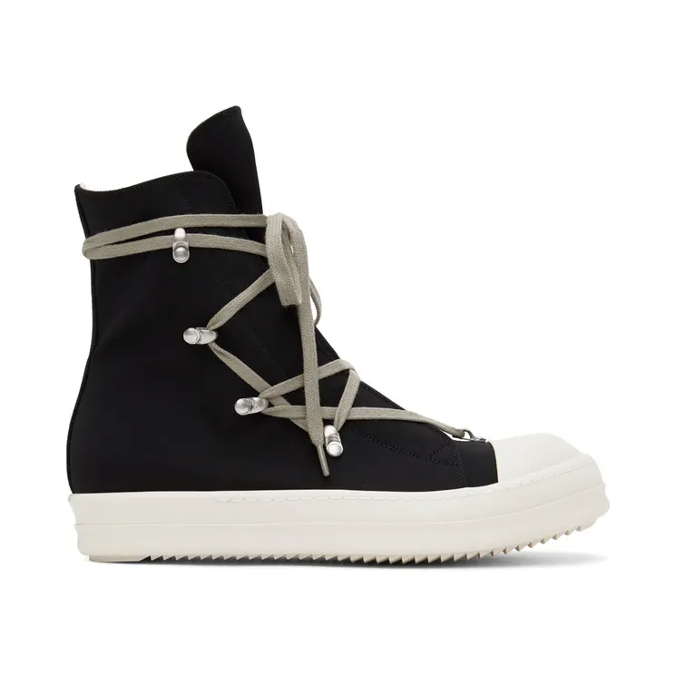 Rick Owens Drkshdw Black Hexagon Sneakers (DU02B4805 MU)