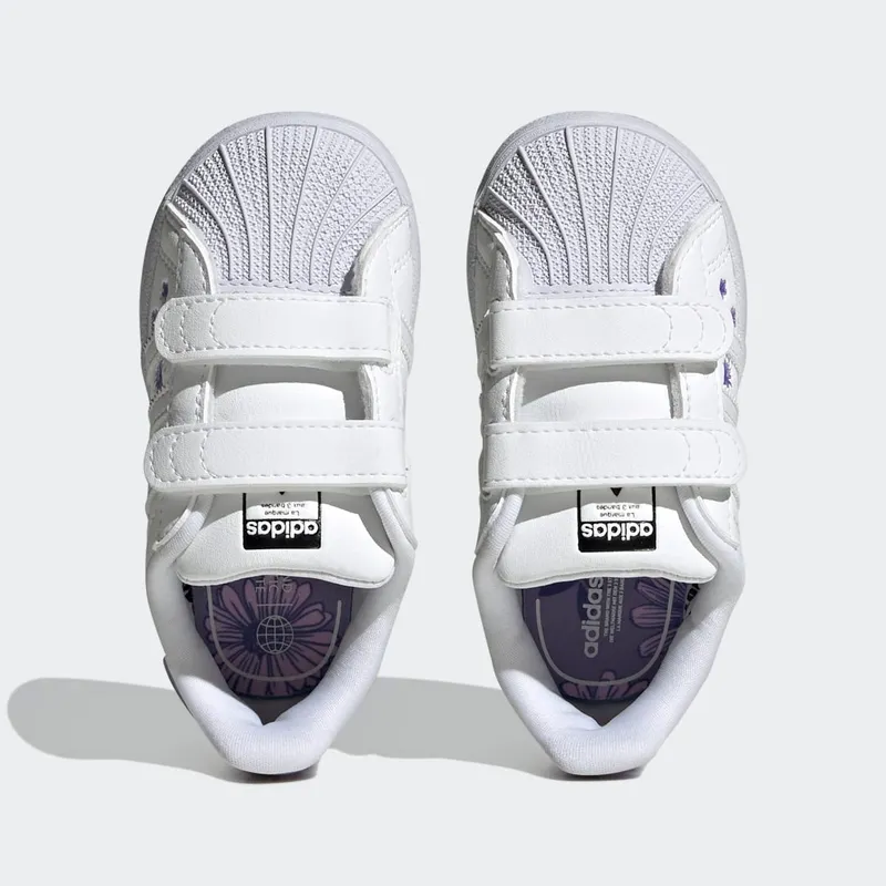 Adidas Superstar Cloud White / Magic Lilac / Bliss Lilac (HQ4289)