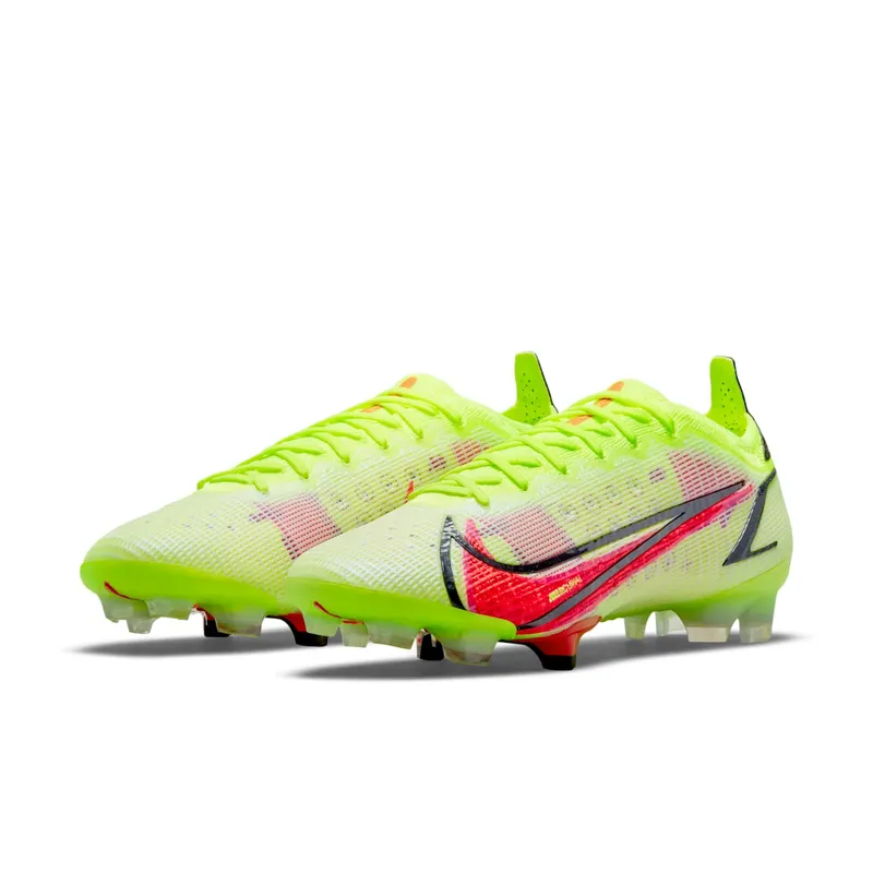 Nike Mercurial Vapor 14 Elite FG Volt Black Bright Crimson (CQ7635-760)