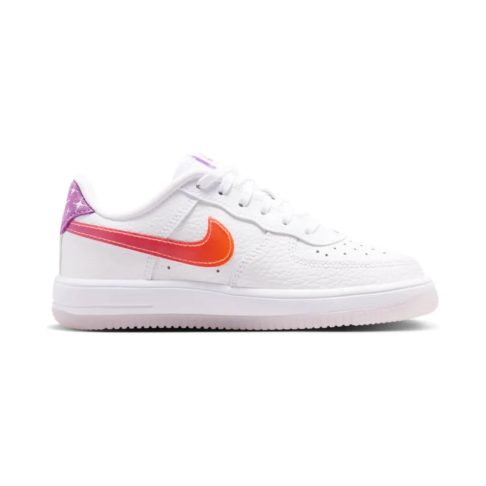 Nike Force 1 Low White Turf Orange Violet (IR5460-100)