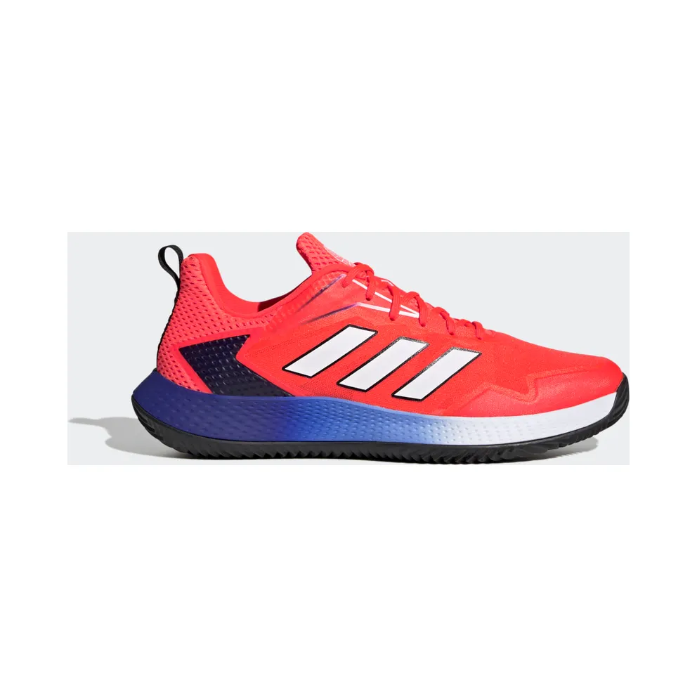 adidas Defiant Speed Tennis Shoes Solar Red / Cloud White / Lucid Blue (HQ8452)