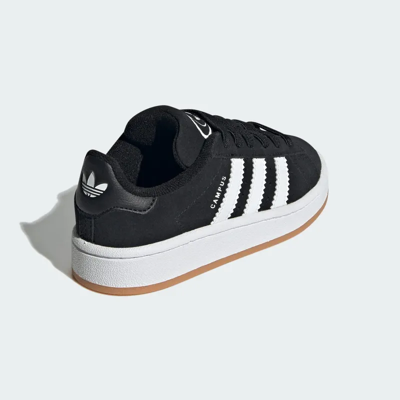 adidas Campus 00s Elastic Lace Kids Core Black / Cloud White / Gum (JI4331)