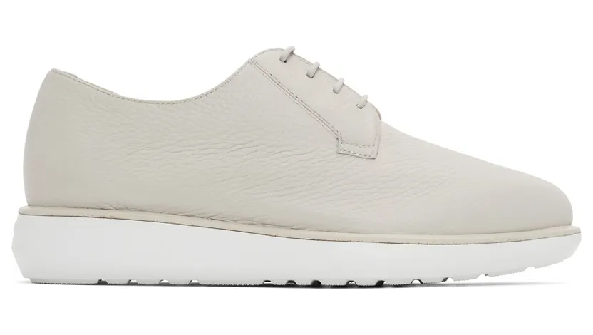 Giorgio Armani Beige Deerskin Sneakers (X2C664 XF224)