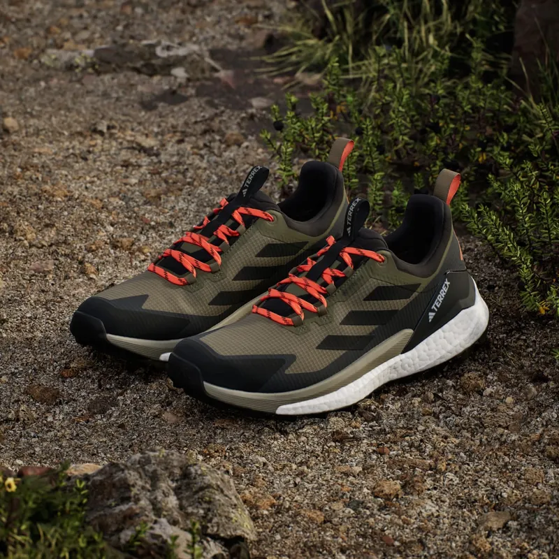 Adidas Terrex Free Hiker 2.0 Low GORE-TEX Hiking Olive Strata / Core Black / Carbon (IH3537)