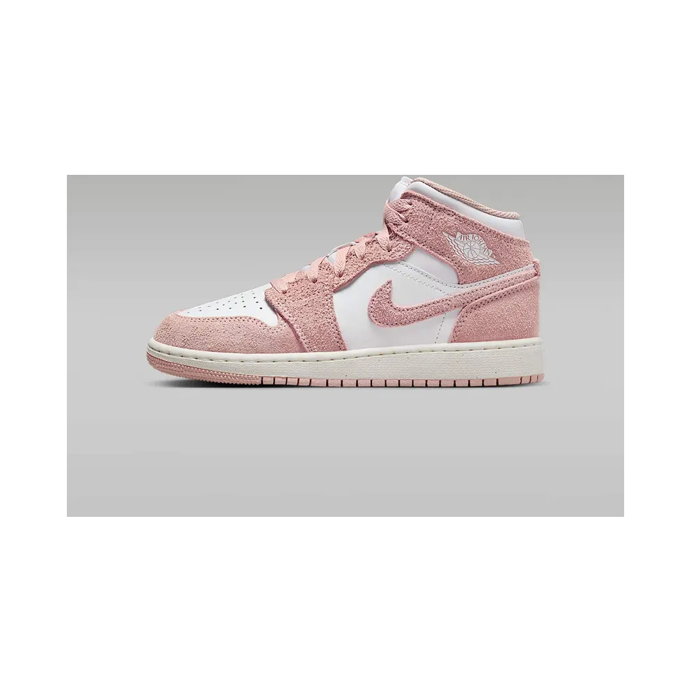 Air Jordan 1 Mid SE GS “LEGEND PINK” (FN7432-161)