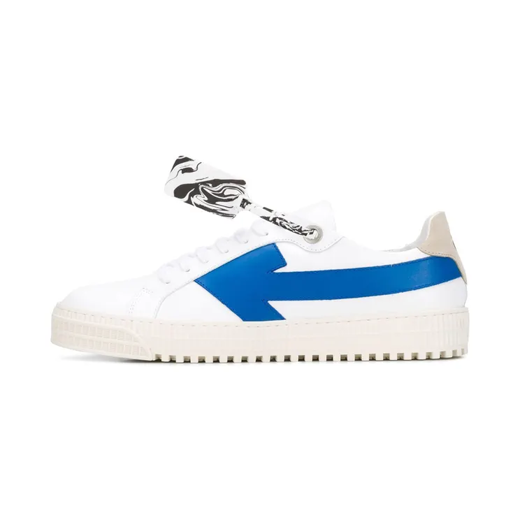 Off-White Arrows Low Top White Blue (OMIA177E20LEA0010145)