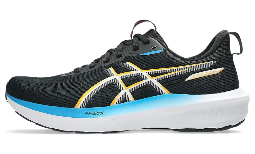 ASICS GT-1000 14 “Black / Yamabuki” (1011C077-004)