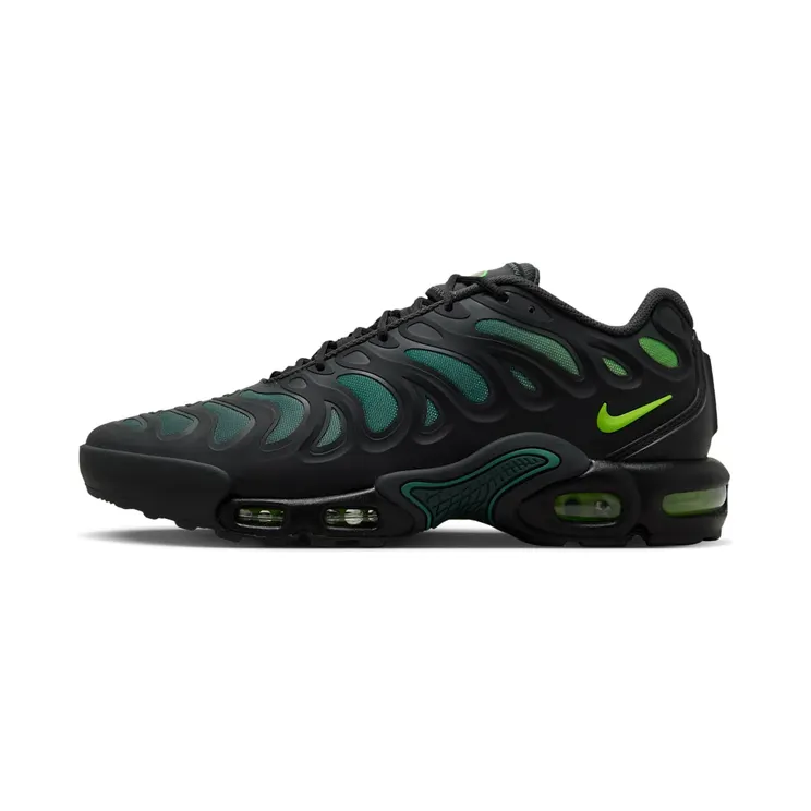 Nike Air Max Plus Drift Black Volt “Black / Anthracite / Vintage Green / Green Strike” (FD4290-006)