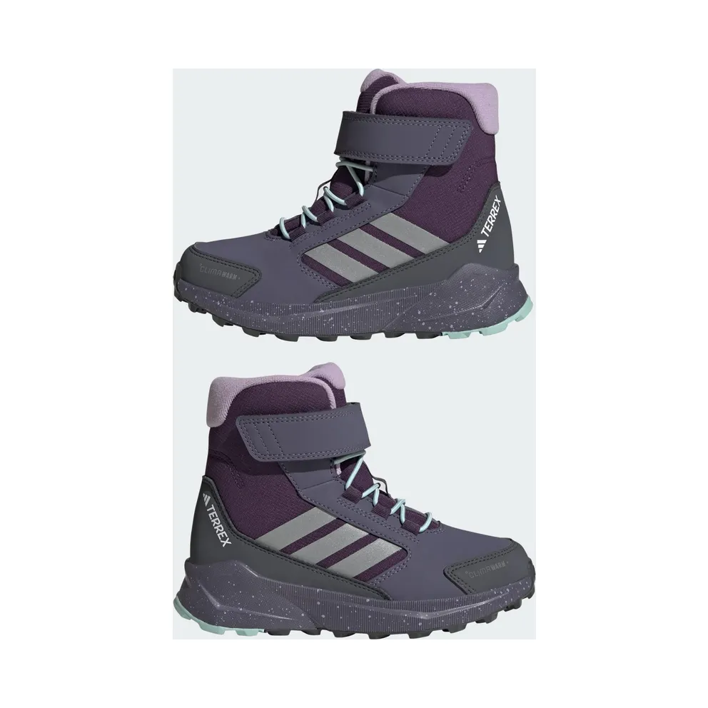 Adidas Terrex Trailmaker 2 High CLIMAWARM+ Kids Aurora Plum / Matte Silver / Semi Flash Aqua (JS2935)