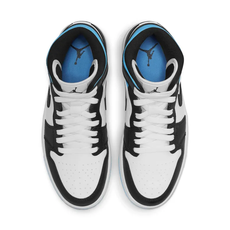 Air Jordan 1 Mid Royal Black (BQ6472-102)