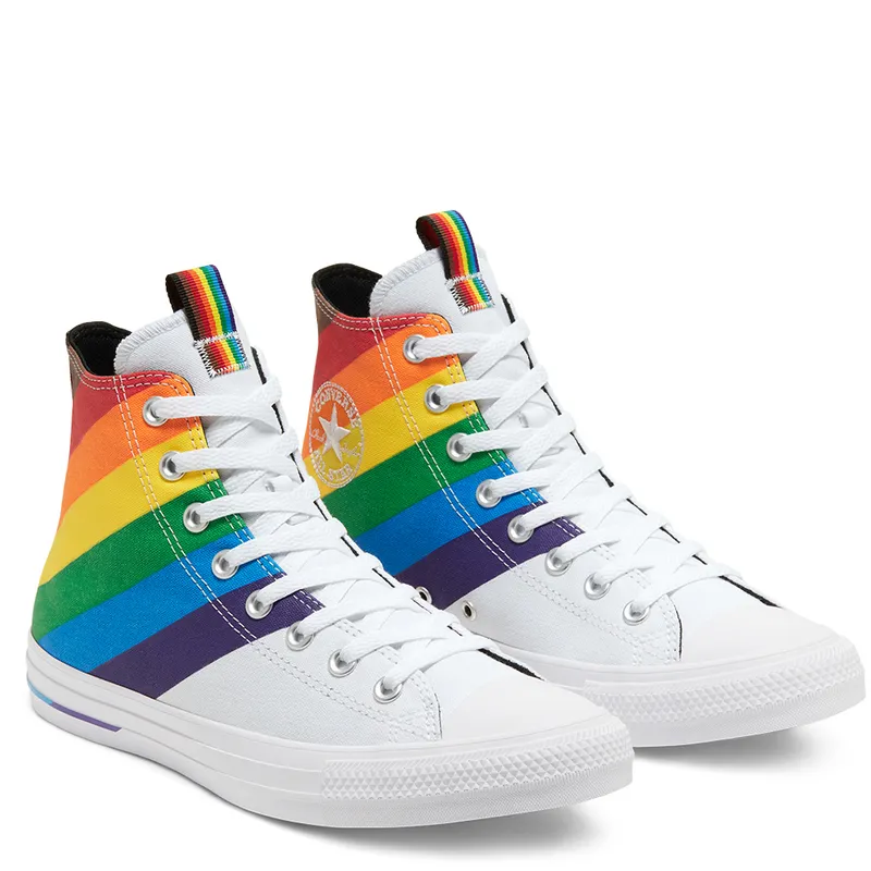 Converse Chuck Taylor All-Star Hi Pride White (2020) White/University Red (167758C)