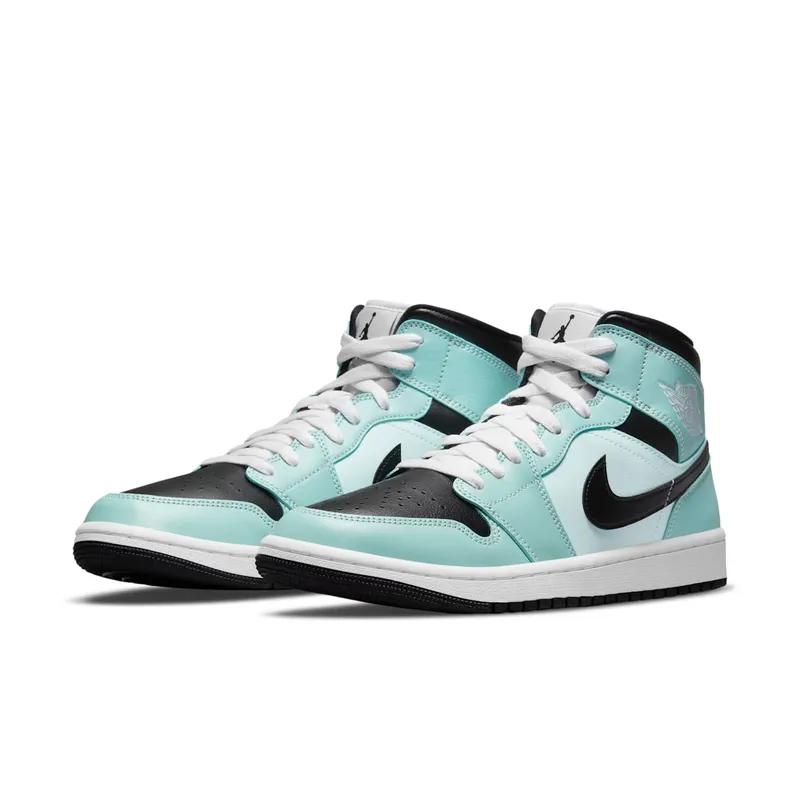 Air Jordan 1 Mid Aqua Blue Tint (2020) (BQ6472-300)