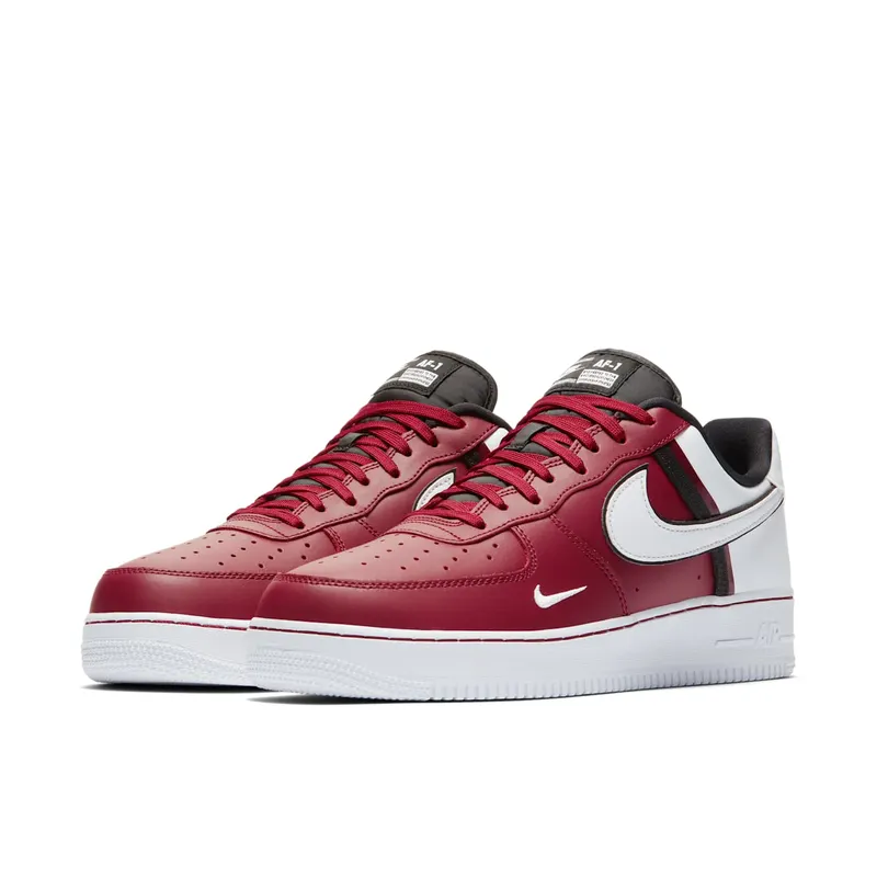 Nike Air Force 1 Low 07 LV8 Red Black (CI0061-600)