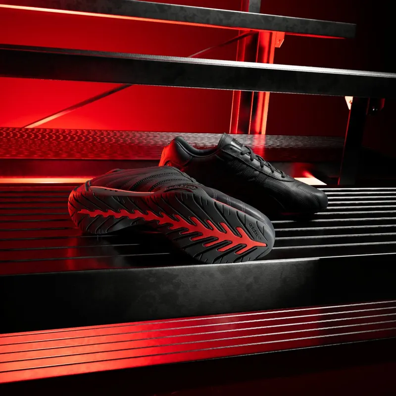 Adidas ADIRACER LO AUDI REVOLUT F1 TEAM Shoes Utility Black / Utility Black / Hi-Res Red (KJ1221)