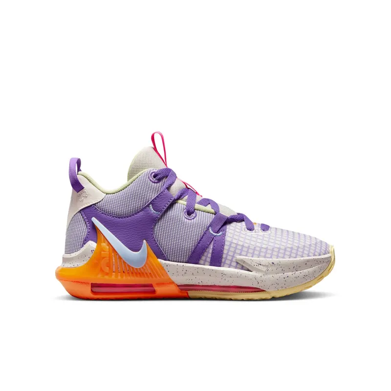 Nike LeBron Witness 7 Action Grape Vivid Orange (DQ8650-101)