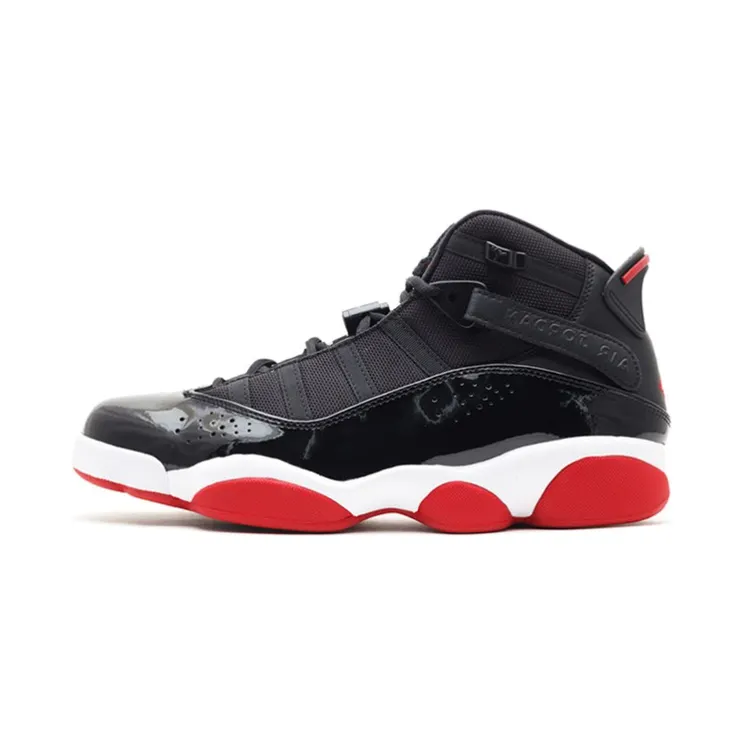 Jordan 6 Rings ‘Bred’ 2013 Black/Varsity Red-White (322992-071)