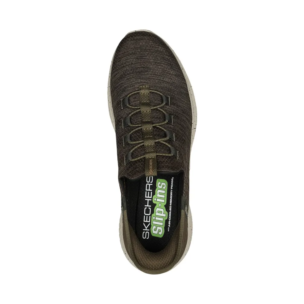 Skechers Slip-ins: Ultra Flex 3.0 – Right Away Sneaker Olijf