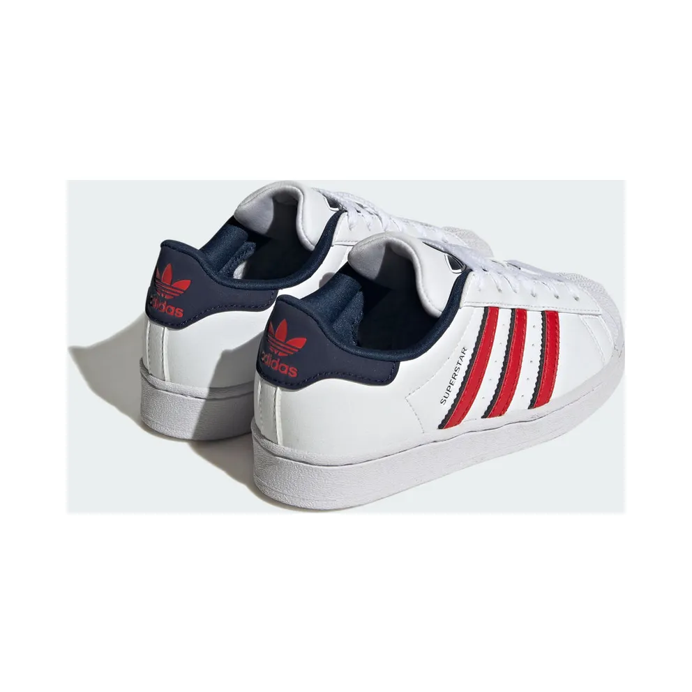 Adidas Superstar Kids Cloud White / Better Scarlet / Night Indigo (IG0255)