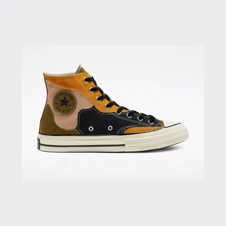 Converse Chuck 70 High ‘Hacked Archive – Dark Moss Black’ Dark Moss/Black/Egret (168905C)