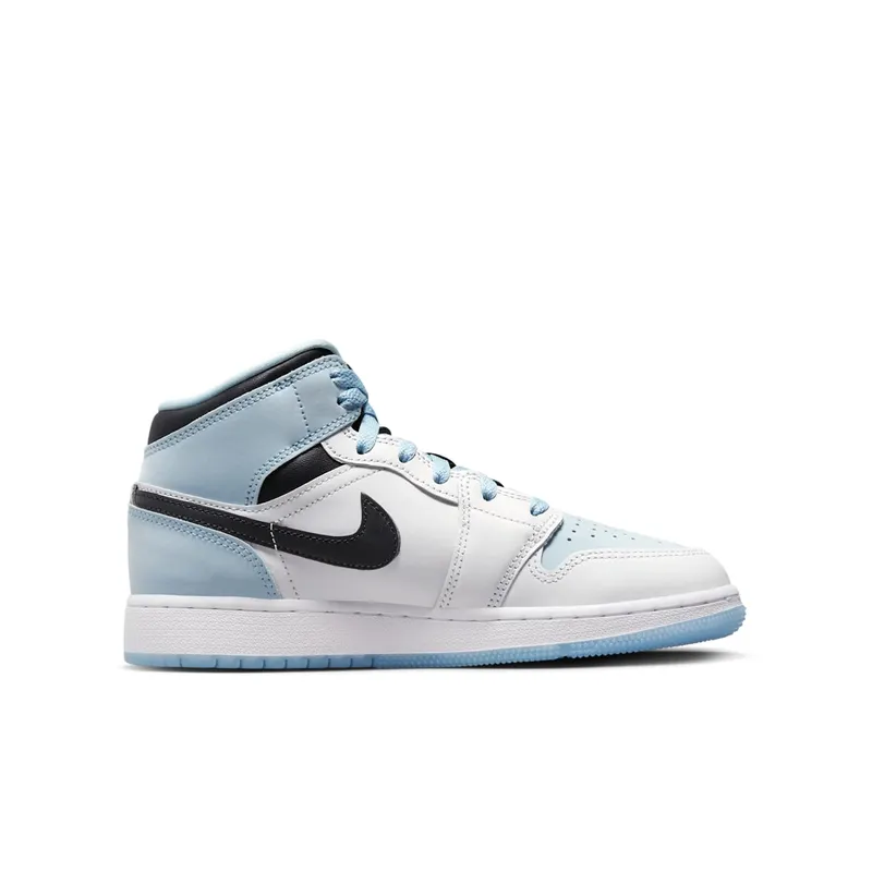 Air Jordan 1 Mid SE GS “Ice Blue” (DV1337-104)