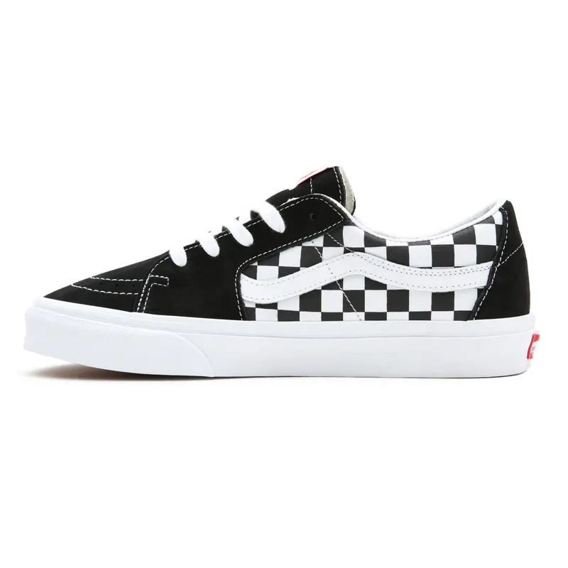 VANS Canvas/suède Sk8-low Shoes (Black)