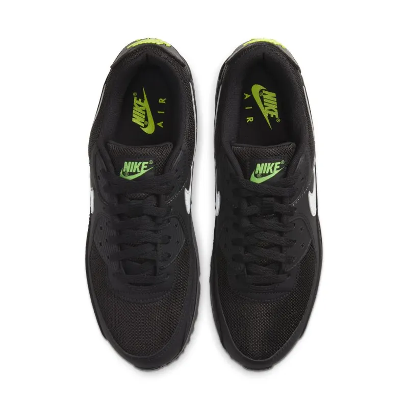 Nike Air Max 90 Black Volt Light Smoke Grey Black/Volt-Light Smoke Grey (CV1634-001)