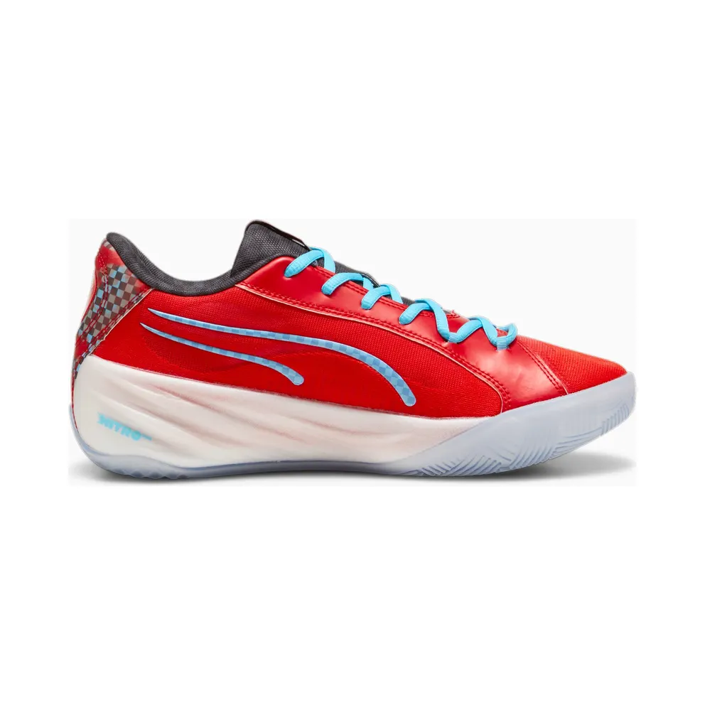PUMA All-Pro Nitro Scoot For All Time Red/Bright Aqua (379300-01)