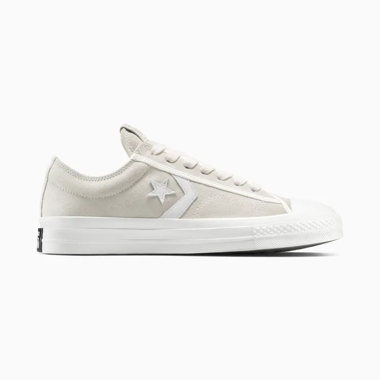 Converse Star Player 76 Low Suede Egret Vintage White