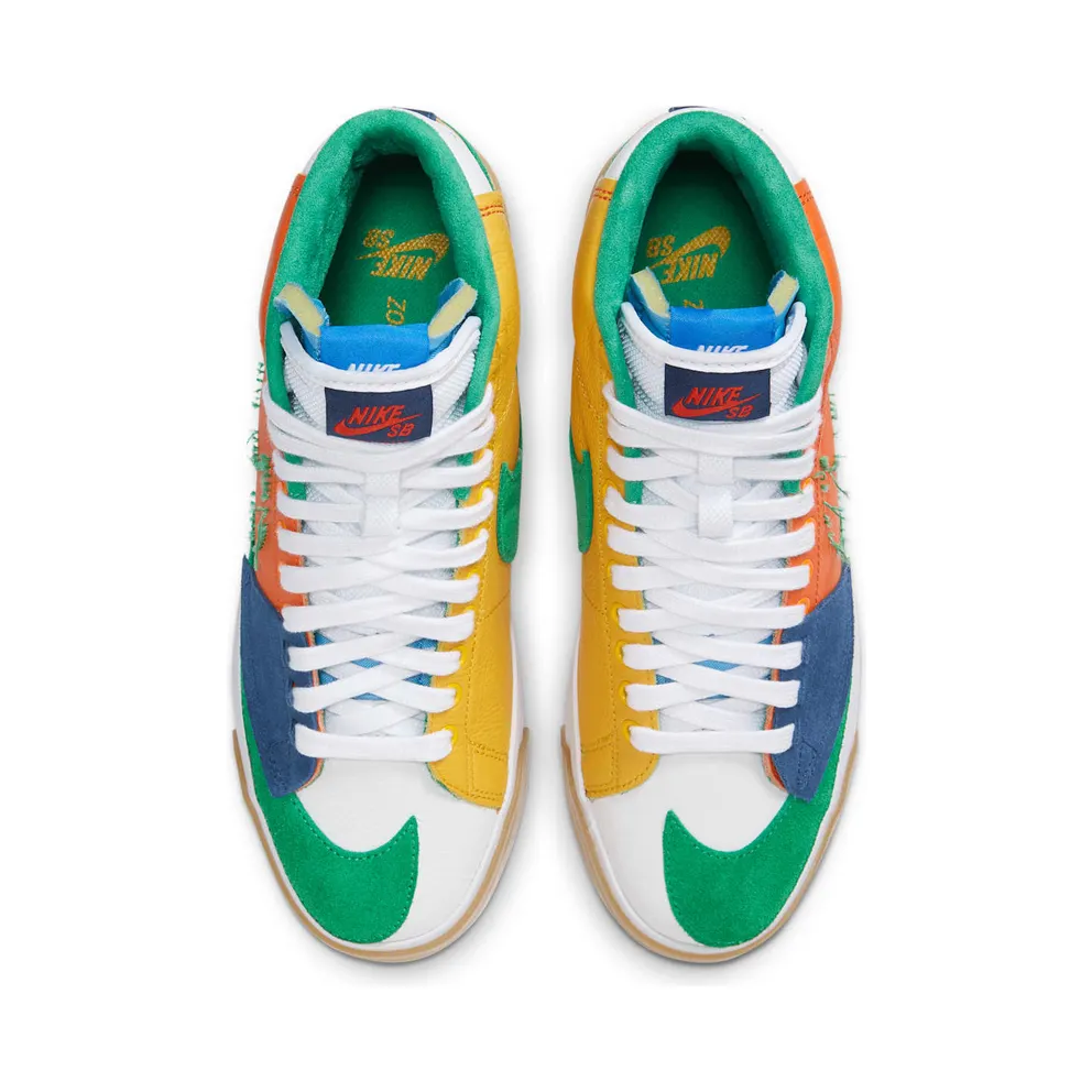 Nike SB Zoom Blazer Mid Edge Safety Orange University Gold (DA2189-800)