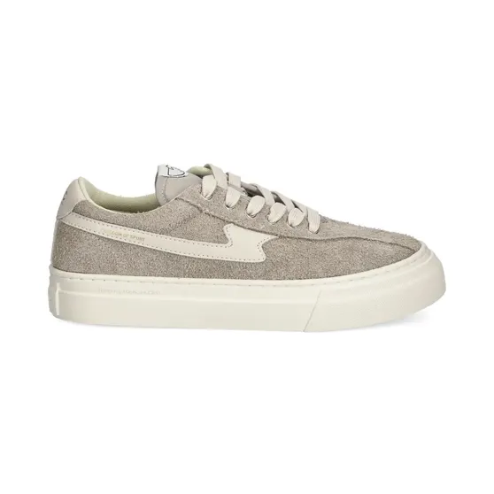 Stepney Workers Club Dellow suède sneakers met logo – Beige (YA25065)