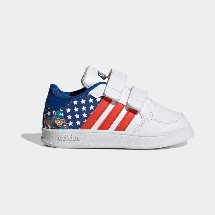 adidas Breaknet Cloud White / Bold Orange / Royal Blue (GZ7651)