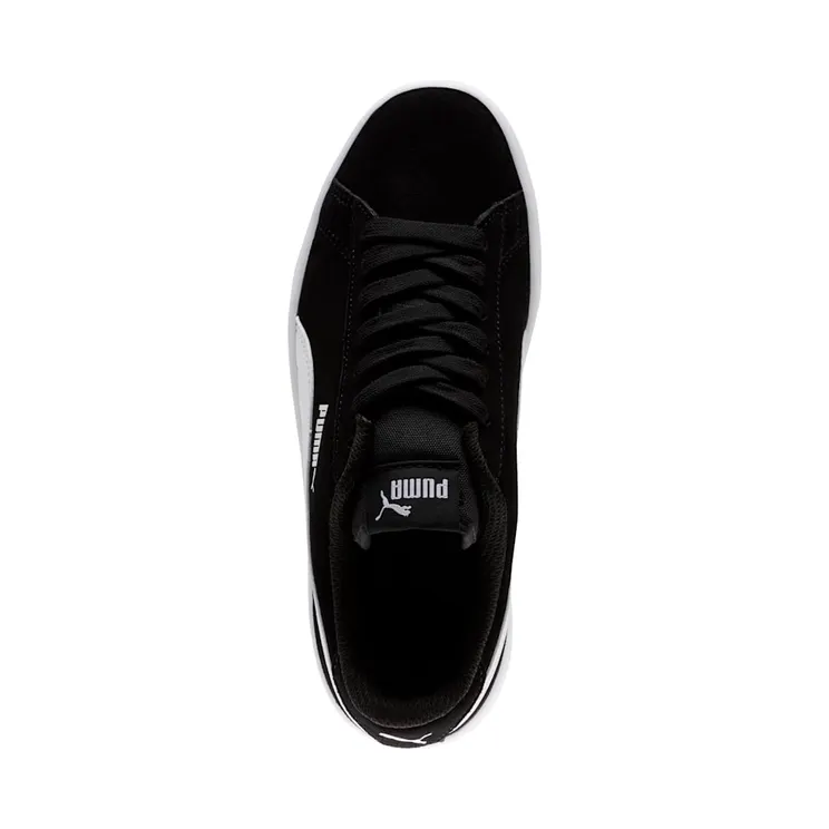 Puma Smash v2 Suede Jr Wit/Zwart (365176-01)