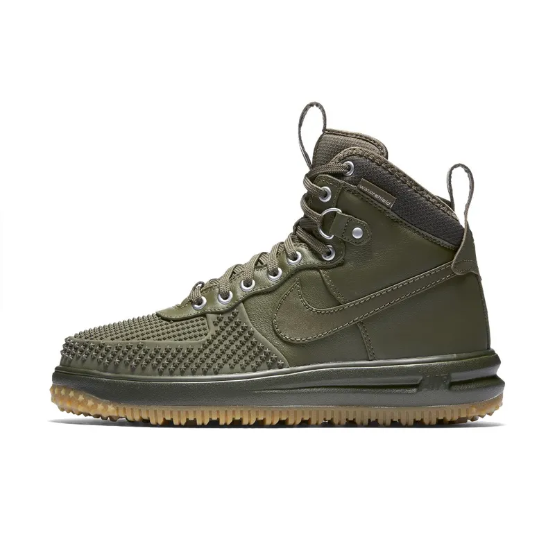 Nike Lunar Force 1 Duckboot Medium Olive Gum Medium Olive/Gum Light Brown-Cargo Khaki-Medium Olive (805899-201)