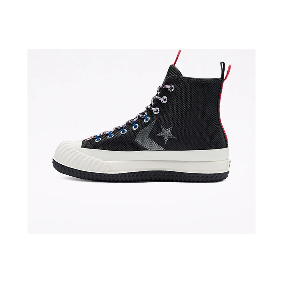 Converse Bosey MC High ‘Metallic Vis – Black Grey’ Black/Grey/Red (169527C)