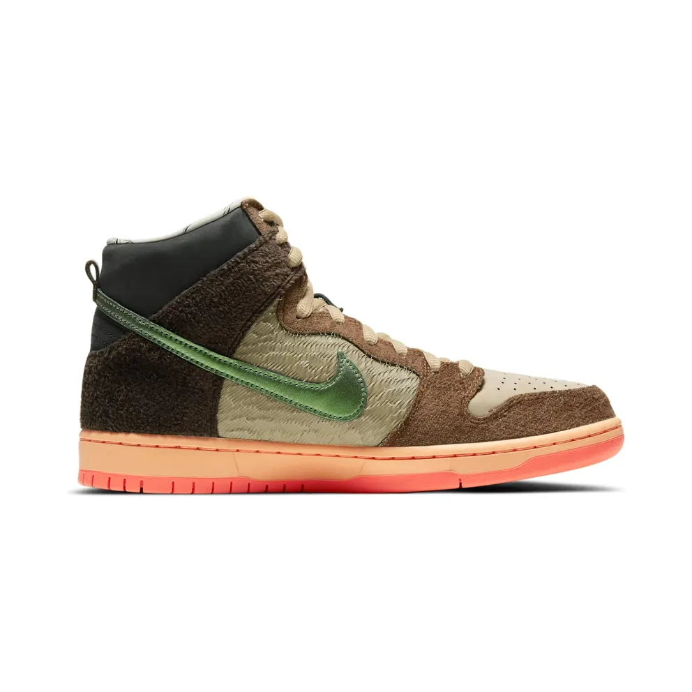 Nike SB Dunk High Concepts Turdunken Brown/Blue-Orange (DC6887-200)