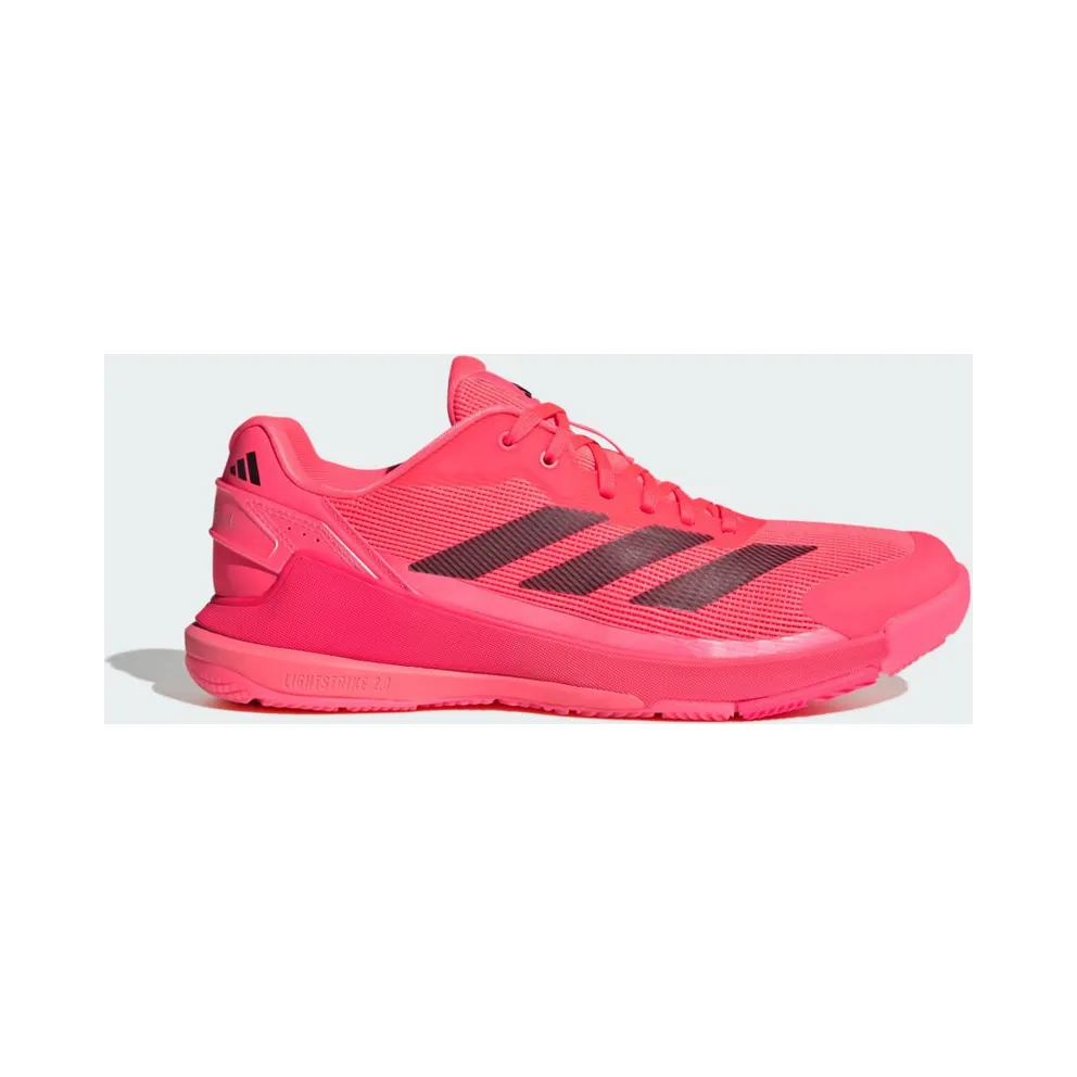 Adidas Crazyquick Padel Shoes Solar Turbo / Core Black / Lucid Red (KI3587)