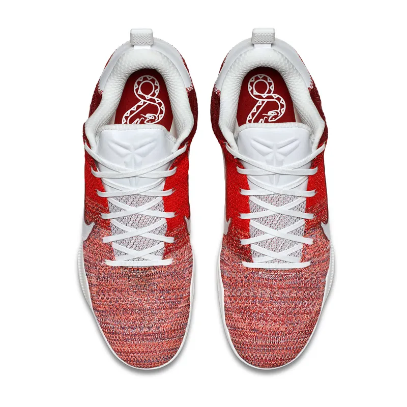 Nike Kobe 11 Elite Low 4KB Red Horse University Red/Summit White-Team Red (824463-606)