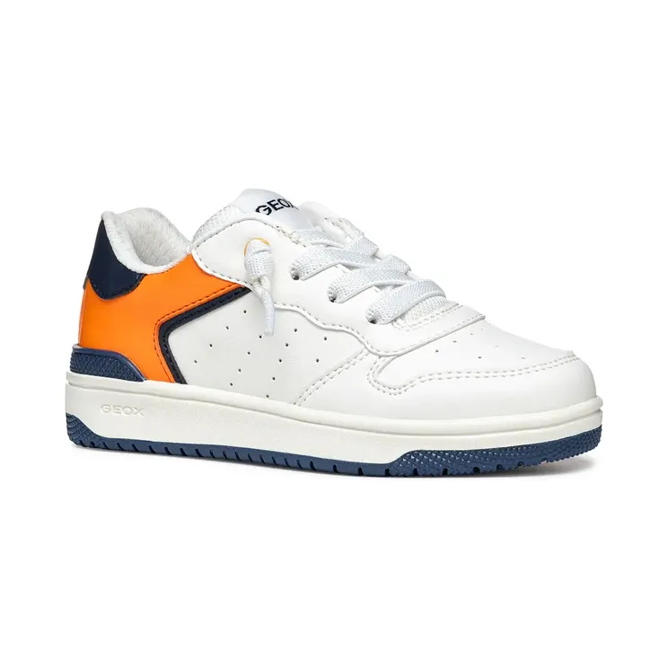 Geox Washiba “White / Light Orange” (J45LQB05411C1383)