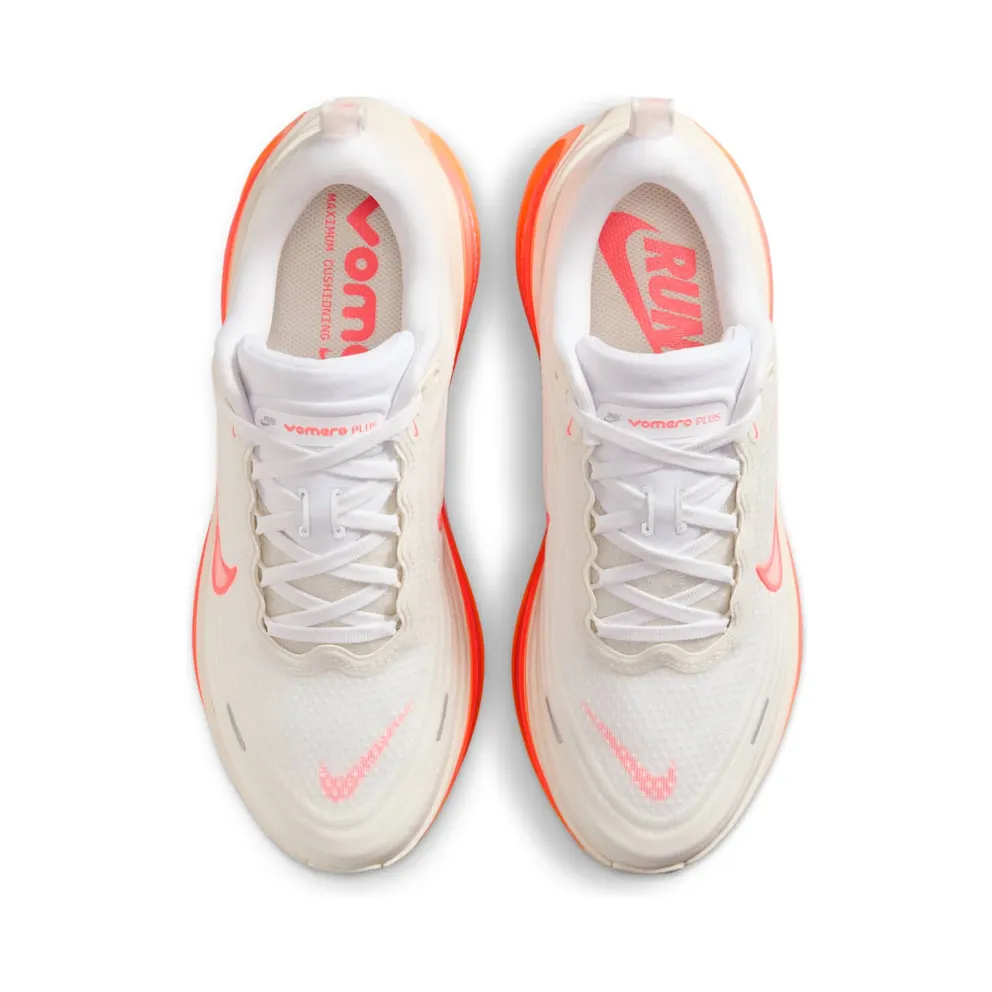 Nike Vomero Plus Womens “Sail Hot Lava Orange Pulse” (HV8154-107)