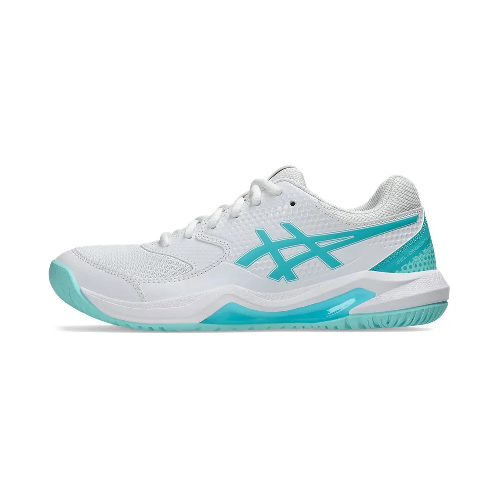 ASICS Gel-Dedicate 8 Pickleball White Energy Aqua (1042A236-102)