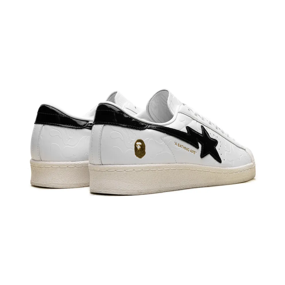Adidas Superstar Vintage “A Bathing Ape – White Black” (JR2701)