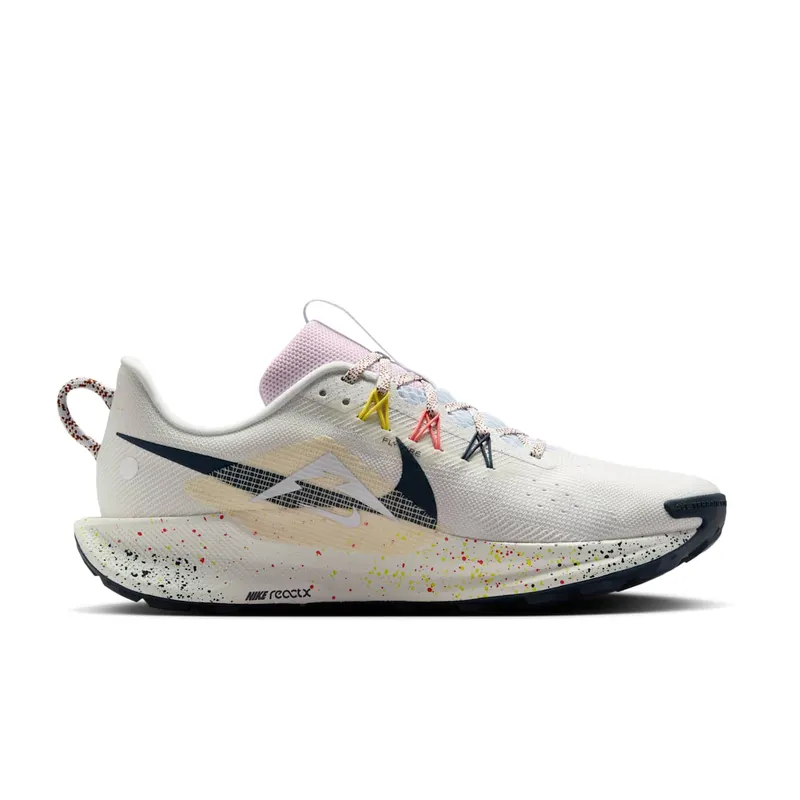 Nike React Pegasus Trail 5 Summit White Football Grey Pink Foam Armory Navy (DV3864-102)