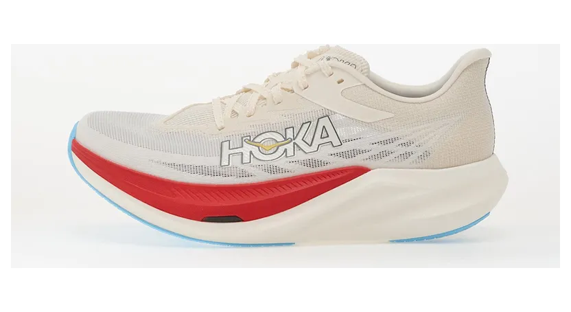 Hoka One Rocket X 3 Alabaster Frost