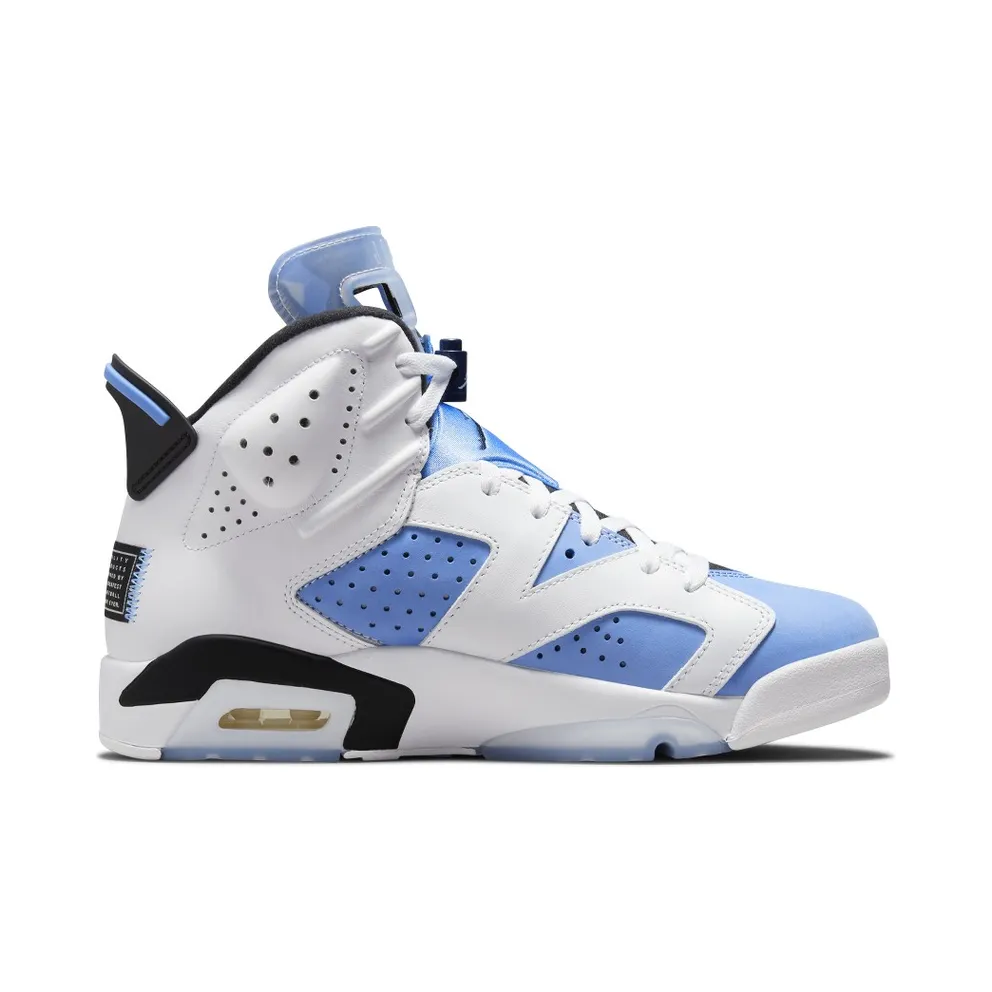 Air Jordan 6 Retro UNC White (GS) (CT8529-410)