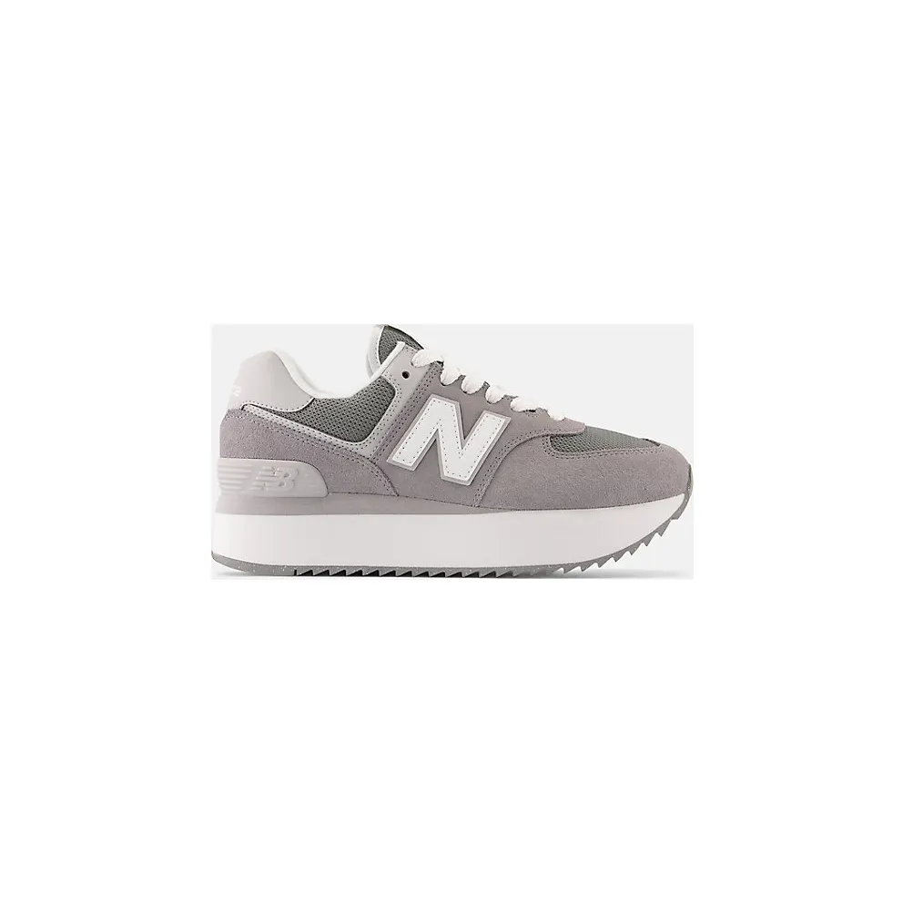 New Balance 574+ Grau/Weiß (WL574ZSD)