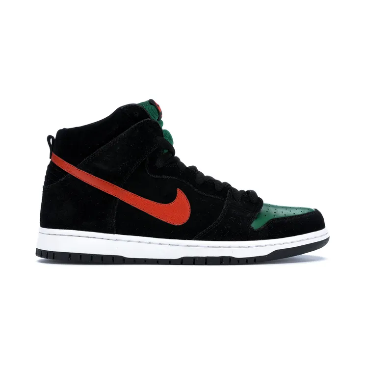 Nike Dunk Low Premium Sb ‘Roller Derby’ Black/College Orange-Pn Green (305050-009)