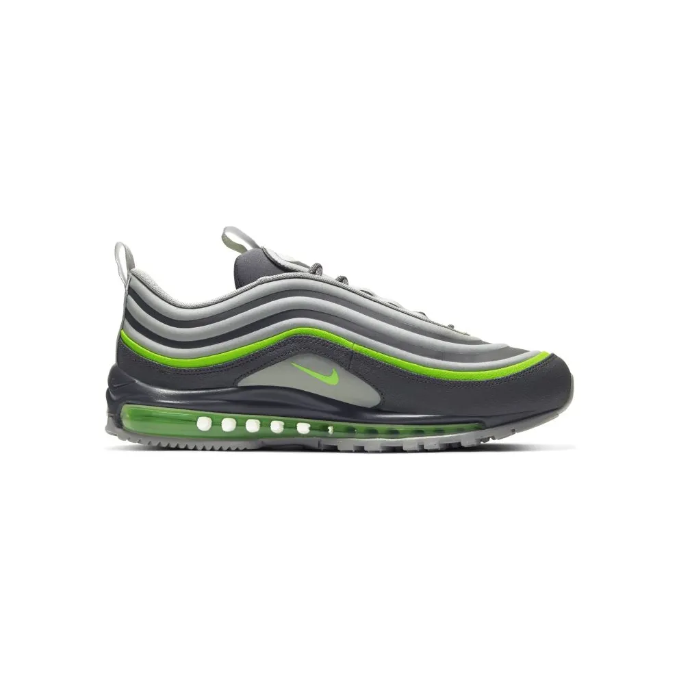 Nike Air Max 97 Utility Grey Electric Green Thunder Grey/Moon Particle-Atmosphere Grey-Electric Green (BQ5615-002)