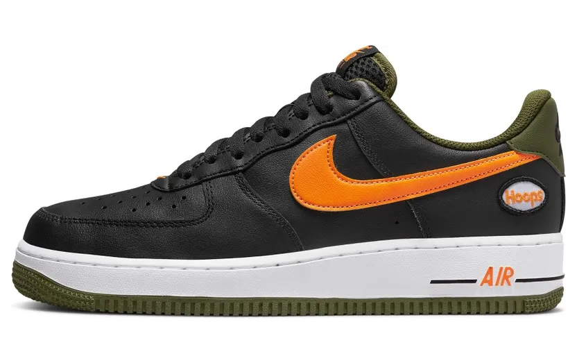 Nike Air Force 1 Low Hoops Black University Gold (DH7440-001)