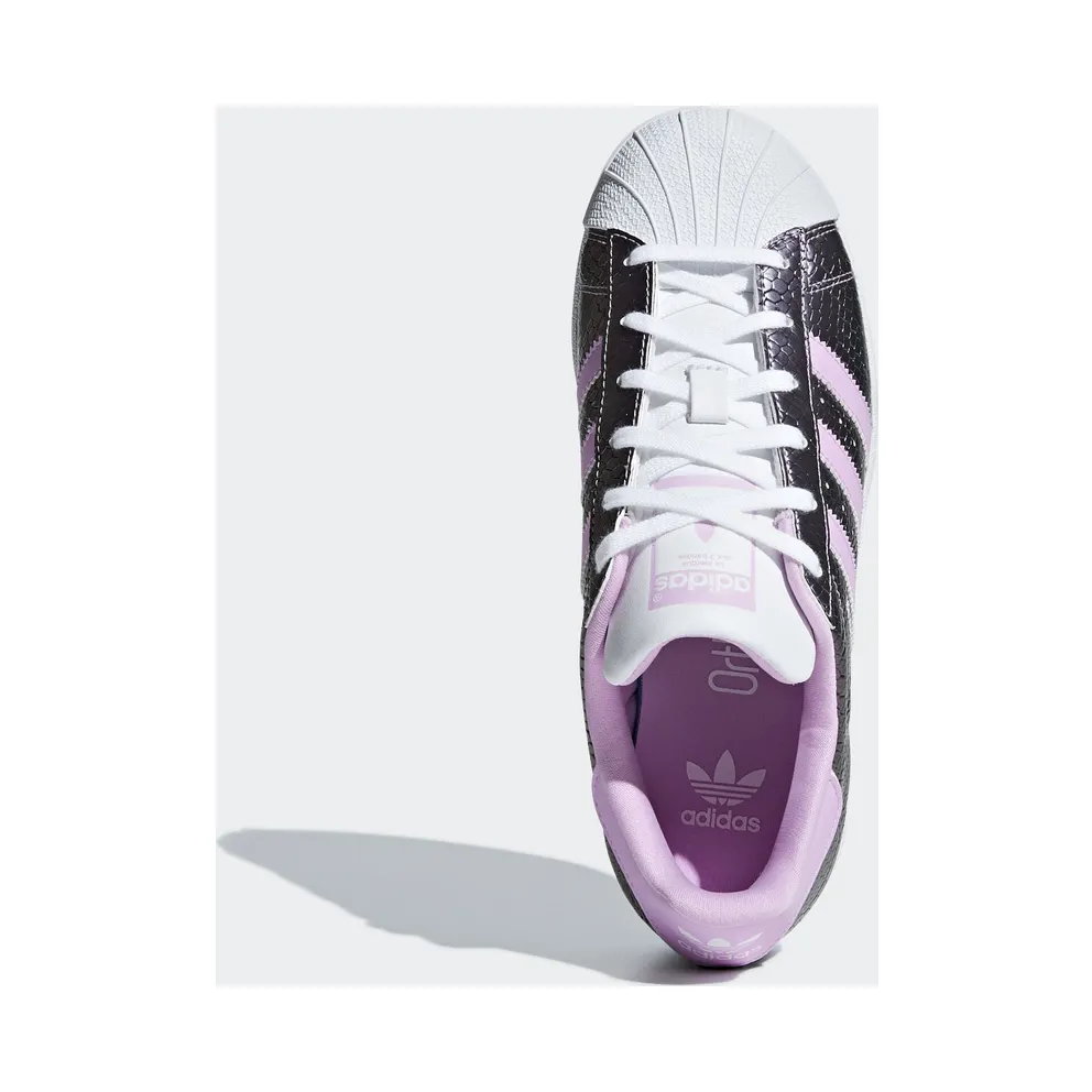 adidas Superstar Snake Clear Lilac (Youth) Footwear White/Clear Lilac/Footwear White (B37184)